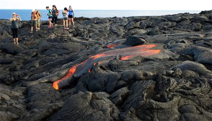 世界上最活跃的火山 基拉韦厄火山（活跃火山）