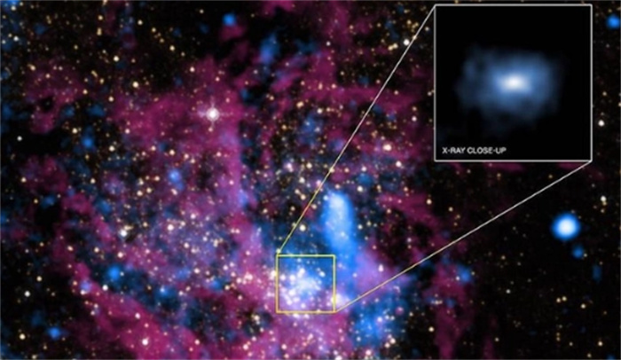 银河系中心的奇葩恒星  质量是太阳的15倍  随时可能被黑洞吞噬