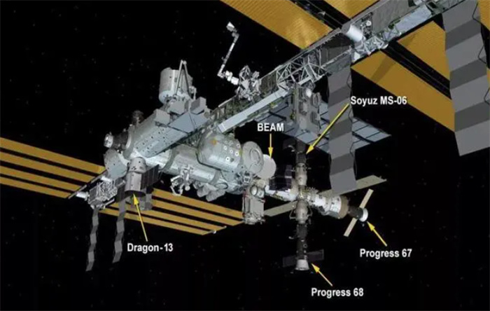 国际空间站被包围了？5个不明飞行物先后到达，这是怎么回事？