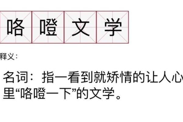 咯噔文学是什么意思(让人看了产生心理不适的文字)