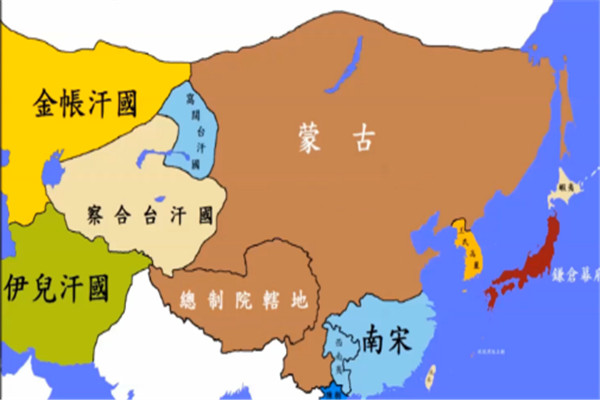 蒙古帝国是超级大国吗：是（蒙古疆域最大实力最强）