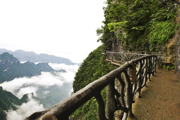 鬼谷栈道在哪里?坐落在张家界天门山(因鬼谷子隐居得名)