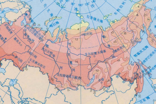 世界上国土面积最大的国家:1709万平方公里(跨11个时区)