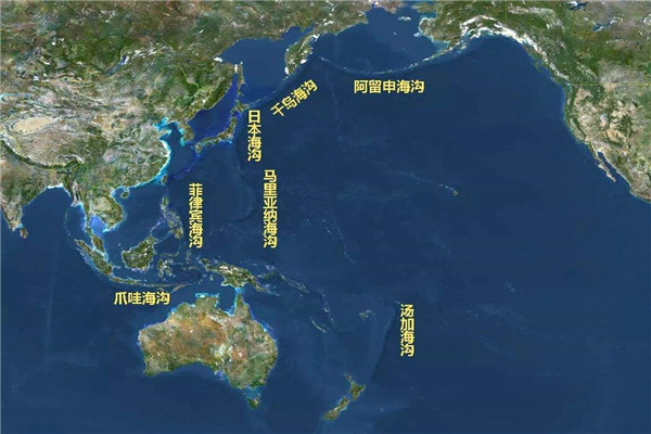 世界上最矮的海沟 马里亚纳海沟（深度达到11034米）