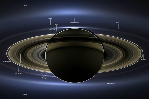 土星环正在消失，却发现大量修补土星环的外星飞船