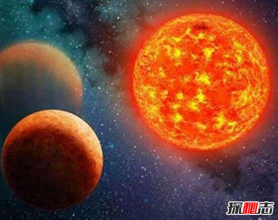 宇宙中的地狱行星，一半黑夜一半白天的火球(达2327℃)