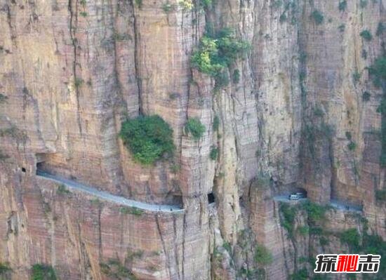 中国河南郭亮隧道之谜，悬崖边上的死亡公路(超惊悚/视频)